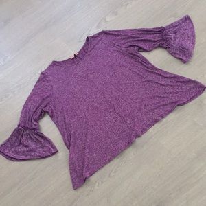 Sweet Adeline Purple Top Plus Size 3X